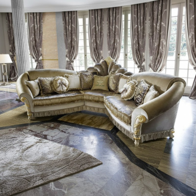Narożnikowa kanapa L kształt Kanapa Podkładka Włókienniczy Sofy Design Luksusowa Sofa do Salonu miejsce siedzące