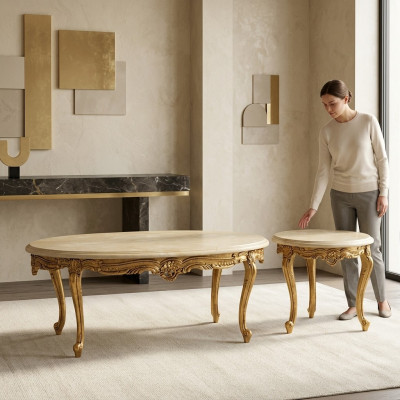 Stół do salonu stoły Stolik stolik kawowy Stolik kawowy New Designer Tabela