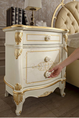 Stolik nocny Meble Solidny Nowa włoska konsola Design Bok Tabela stoły