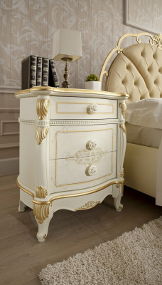 Stolik nocny Meble Solidny Nowa włoska konsola Design Bok Tabela stoły