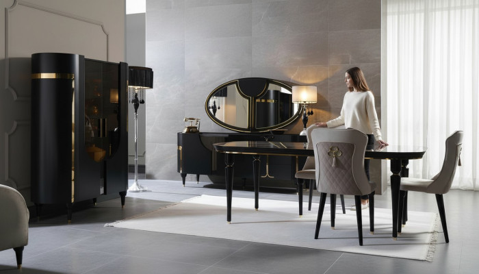 Tabela Drewno stoły Modern Design jadalnia Jadalnia Luksus Tabela w stylu włoskim