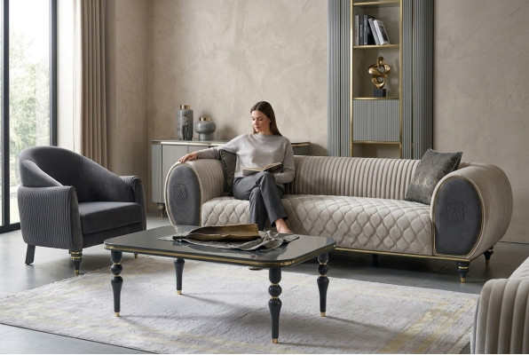 Meble Tabela Luxury Stolik Drewno Nowoczesny stolik kawowy do salonu stoły