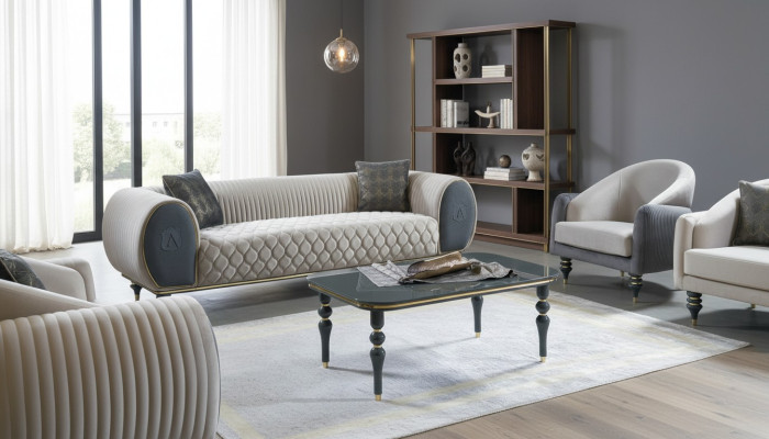 Meble Tabela Luxury Stolik Drewno Nowoczesny stolik kawowy do salonu stoły