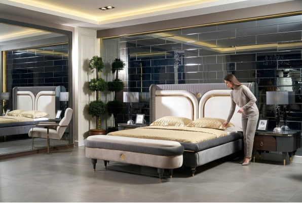 Design Luxury Stołek Podkładka Modern Włókienniczy Relaks Sofa Boczna W Stylu Włoskim