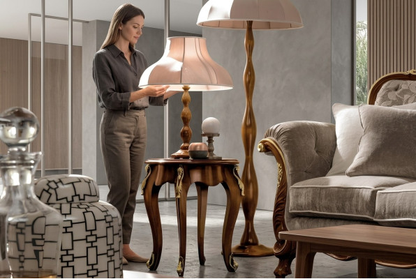 Okrągły stolik kawowy Luxury Design Couch Tabela Coffee Side stoły Salon Nowość