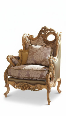 Fotel Sofy Kanapa Plakat Klasyczny Materiał Klasyczny Luksus 1 miejsce siedzące Sofa Meble