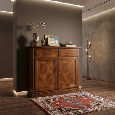 Kredens Szuflady Drewno Kredens Szafa Szafki Solidny Kredens Salon Nowość