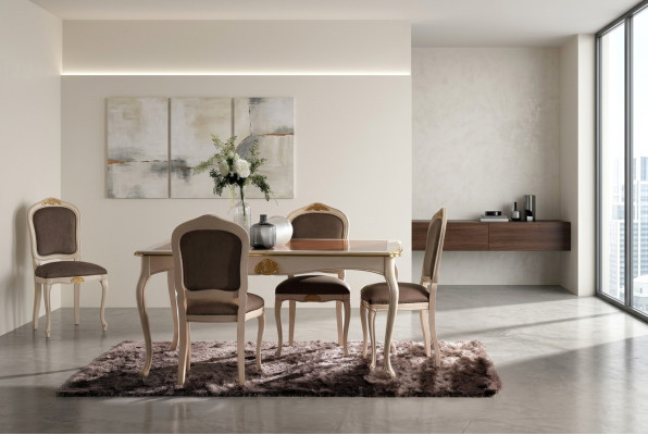 Ustawić grupę stołową 5 szt. stoły zestaw do jadalni Stół obiadowy 4 x Krzesło Zestaw Grupa
