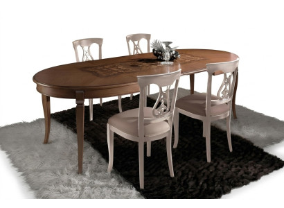 Meble stoły Solidny Drewno Tabela Luxus Stół obiadowy Włoski Design Meble Włochy