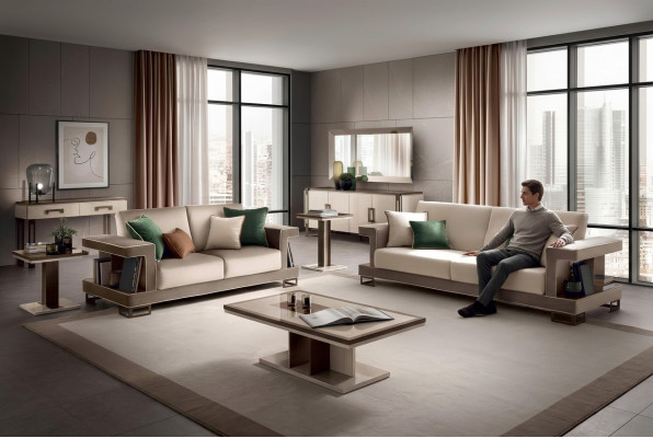 Zestaw sofowy 3 2 miejsce do siedzenia Zestaw Design Sofa Podkładka Kanapa Kanapa Nowoczesny Luksus Nowość