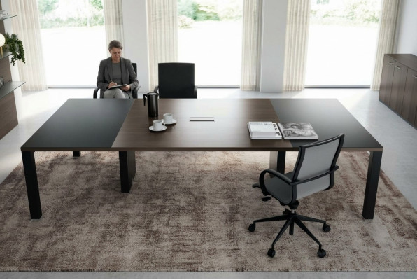 stoły Tabela Office Design Drewno Meeting Meble Stół konferencyjny Meble biurowe Frezza
