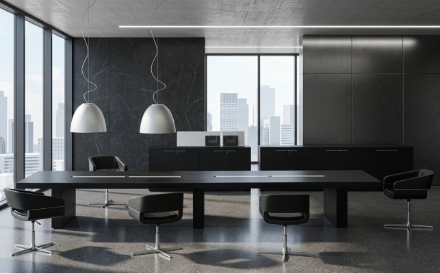 Tabela Office Design Drewno Meeting Stół konferencyjny Biurko stoły robocze