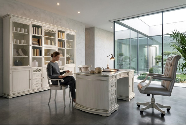 Półka na książkę Półka Office Szafa Files Szafki Włochy Design Meble Meble