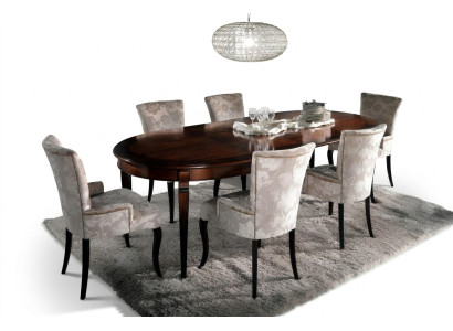 Luksusowy Stół obiadowy Italian Design Meble Meble stoły Solidne drewno Tabela Nowość