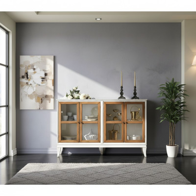 Galota Kredens Salon w stylu retro Szafa Kredens Kolekcja Witryny Nowość