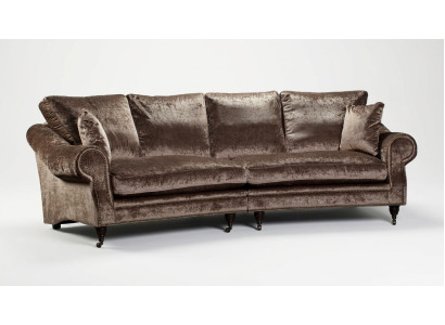 Sofa 4 miejsce do siedzenia XXL Kanapa Siedziba Podkładka Sofy Kanapy Salon Design Big