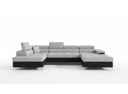 Materiał Kształt U Couch Żywy krajobraz Narożnikowa kanapa Ustawić Design Modern Sofa Modern New