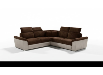 Narożnikowa kanapa L-shape Żywy krajobraz Designer Sofa Couch Podkładka Siedziba Ustawić Sofy