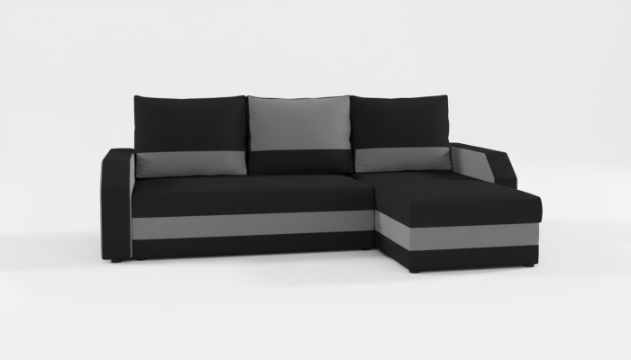Materiałowa kanapa w kształcie litery L Żywy krajobraz Narożnikowa kanapa Ustawić Modern Design Sofa Couches