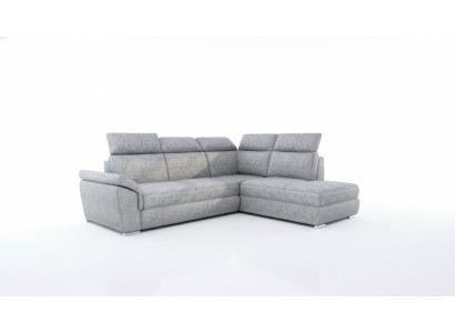 Materiał Narożnikowa kanapa Sofa w kształcie litery L Podkładka Modern Włókienniczy Funkcja łóżka new