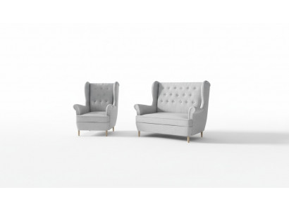 Chesterfield Couch Podkładka 2+1 miejsce do siedzenia Meble tapicerowane Couches Zestaw sofowy Sofy