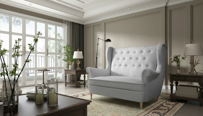 Sofa 2 miejsce do siedzenia Sofa Siedziba Kanapa Podkładka Ustawić Kanapy Nowoczesne Nowe Dwumiejscowe