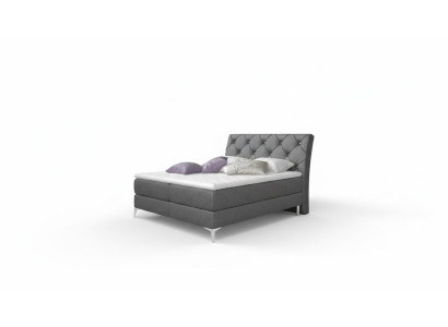 Designerskie łóżko Sypialnia łóżka włókienniczego Hotel Podkładka Chesterfield box spring