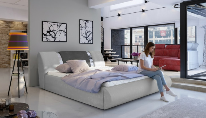 Luksusowa Sypialnia Łóżko Deko Podkładka Design 180x200cm Podwójne łóżko hotelowe