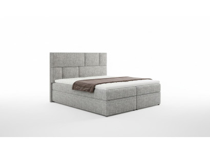 Luksusowe designerskie łóżko tapicerowane Łóżko designerskie łóżko ze sprężyną Włókienniczą 180x200