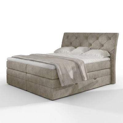 Luksusowa Sypialnia Łóżko Podkładka Chesterfield Box Spring Luxury Double Hotel