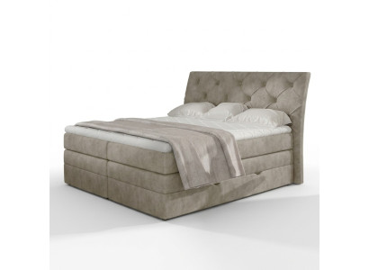 Luksusowa Sypialnia Łóżko Podkładka Chesterfield Box Spring Luxury Double Hotel