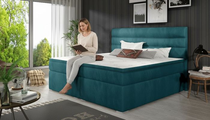 Luksusowa Sypialnia Łóżko Podkładka Decor Design Luksusowe podwójne łóżko hotelowe