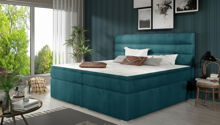 Luksusowa Sypialnia Łóżko Podkładka Decor Design Luksusowe podwójne łóżko hotelowe