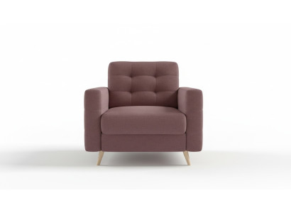 Fotel Designer Krzesło Podkładka Relaks Materiał Włókienniczy Lounge New Telewizja 1 miejsce siedzące