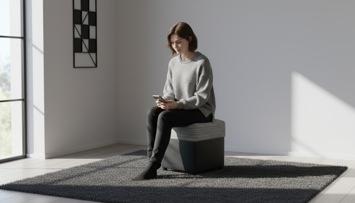 Stołek Sofa Pufa Podkładka Bok Stołek Otoman Stołek Meblowy Podnóżek Ottoman