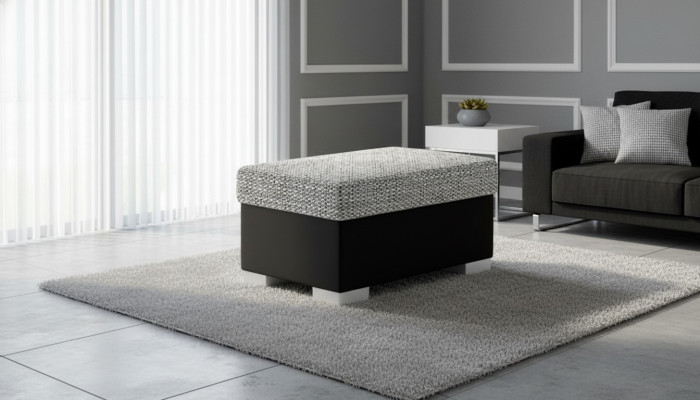 Stołek Pufa Sofa Podkładka Bok Stołek Podnóżek Ottoman Stołek Meblowy