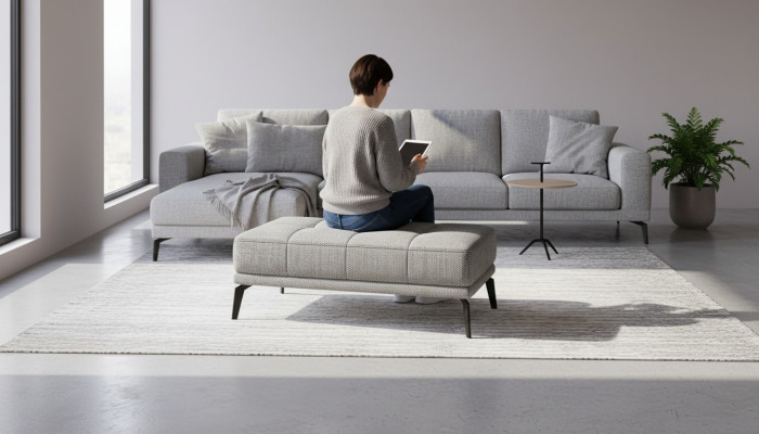 Stołek Sofa Pufa Podkładka Stołek Boczny Podnóżek Ottoman Stołek Meblowy Otoman