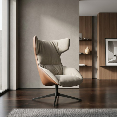 Lounge Fotel ClubFotel Lehn Krzesło Relaks Lese Luxus Krzesła Nowość