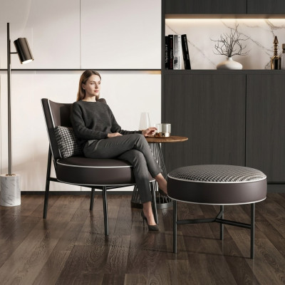 Fotel + Stołek ClubFotel LoungeFotel CocktailFotel RelaxFotel Lehn