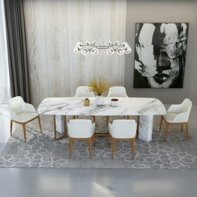 Stół obiadowy stoły do ​​jadalni stoły Tabela office design Stół konferencyjny