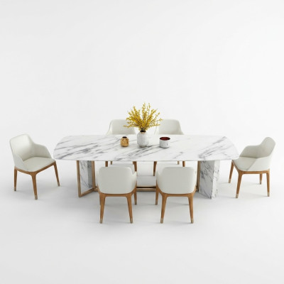 Stół obiadowy stoły do ​​jadalni stoły Tabela office design Stół konferencyjny