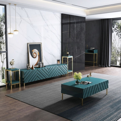 Nowoczesny Design Salon Ściana Komoda do Salonu RTV Półka