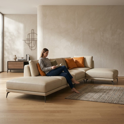Design Podkładka Couch Żywy krajobraz Narożnikowa kanapa Ustawić Podkładkę Siedziba Sofa