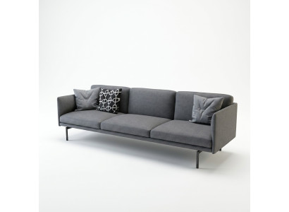 Design Sofa 3 miejsce do siedzenia Salon Sofa Kanapy Podkładka Sofy Trzyosobowe