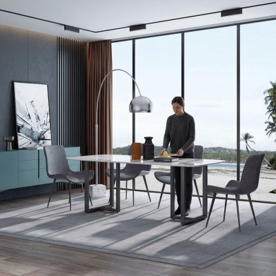 Stół obiadowy stoły do ​​jadalni stoły Tabela Büro Design Drewno Stół konferencyjny