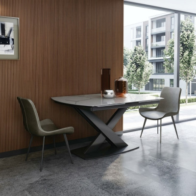 Design jadalnia Grupa Tabela + 2 Krzesła Siedziba Podkładka Ustawić stoły Lehn