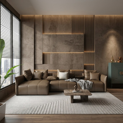 Design Podkładka Couch Żywy krajobraz Narożnikowa kanapa Ustawić Podkładkę Sofa Siedziba