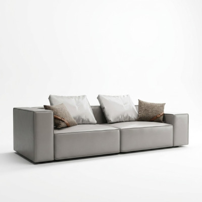 Design Sofa 3 miejsce do siedzenia Salon Sofa Kanapy Podkładka Sofy Nowa XXL