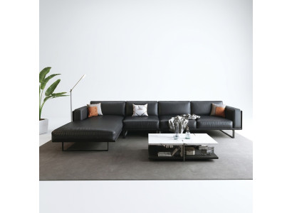 Narożnikowa kanapa Podkładka Ustawić Decor Żywy krajobraz Designerska sofa w kształcie litery L