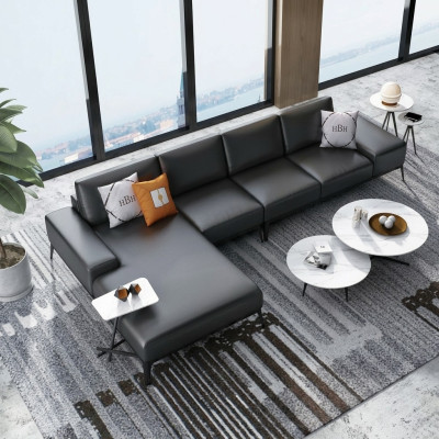 Narożnikowa kanapa Podkładka Decor Ustawić Żywy krajobraz Designerska sofa w kształcie litery L